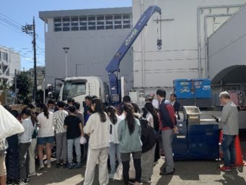 横浜西前小学校出前授業